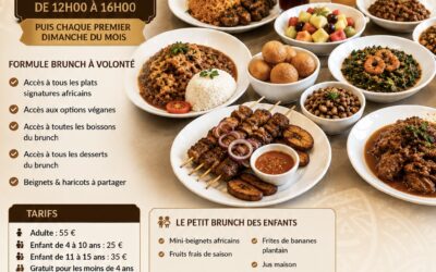 🥂 Brunch Afro Chez Doudou le 7 juin 2026